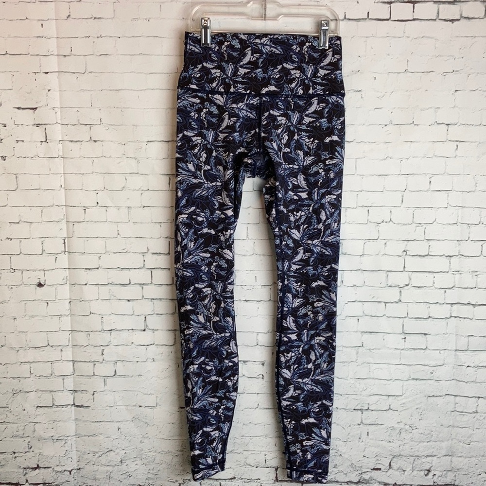 Lululemon Wunder Under Embellished Multi Legging sz 4 Athleisure gym workout - Picture 5 of 14